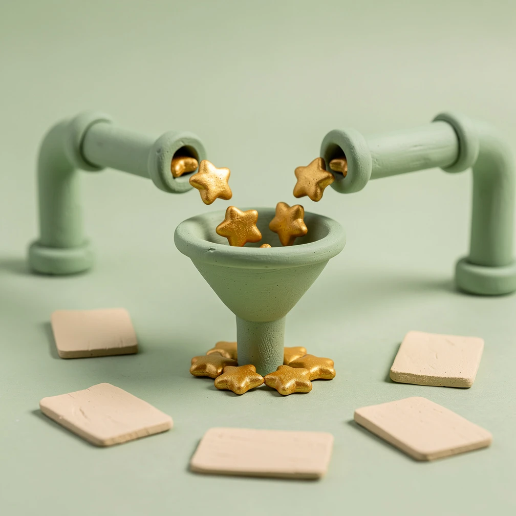 Best B2B lead generation services illustrated with a sales pipeline and leads funnel