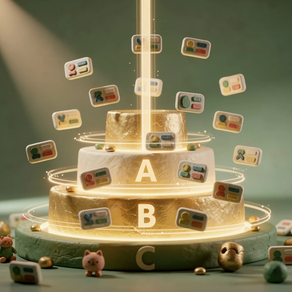 ICP scoring criteria for B2B sales illustrated as a tiered account scoring framework
